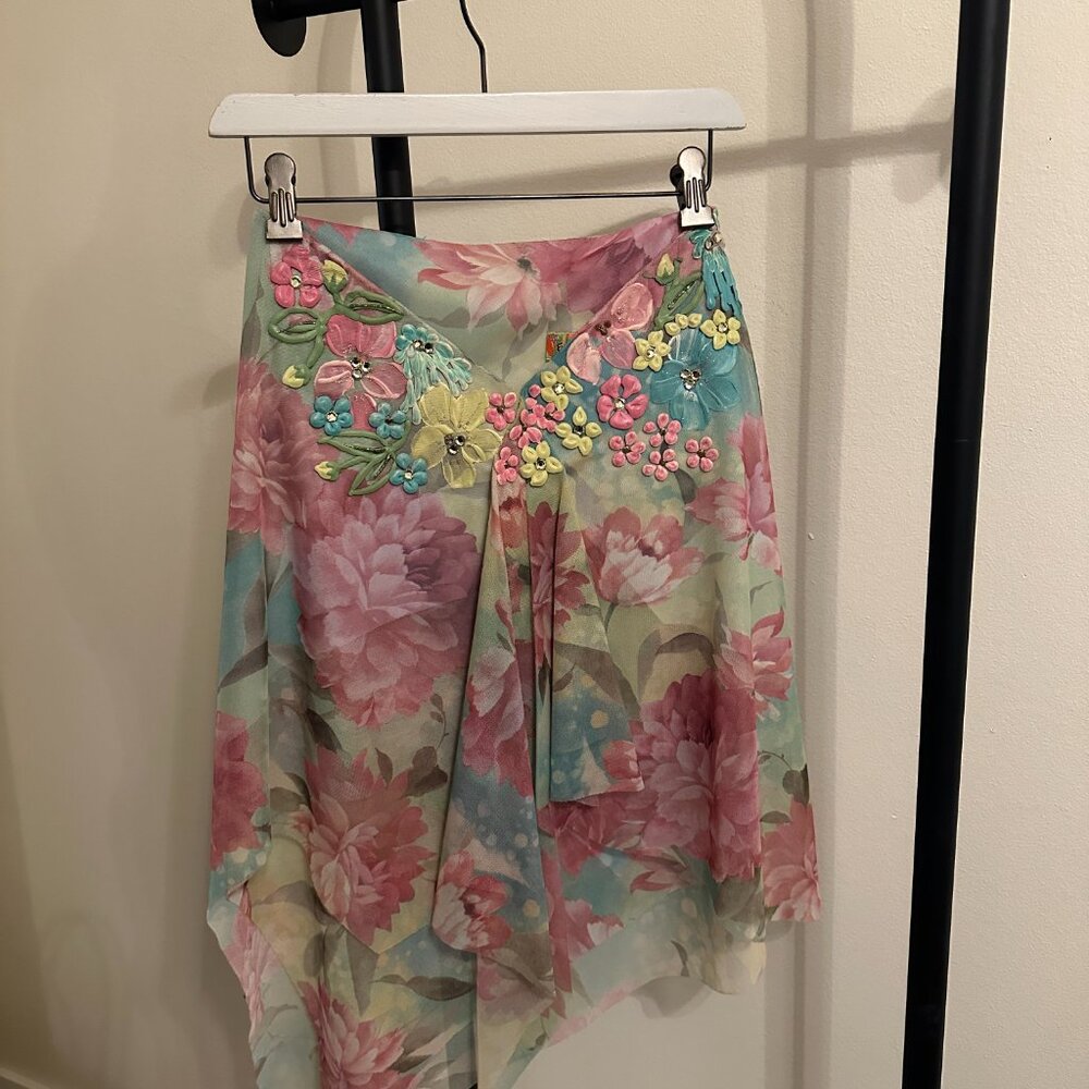 Ema Savahl Couture Flower Skirt